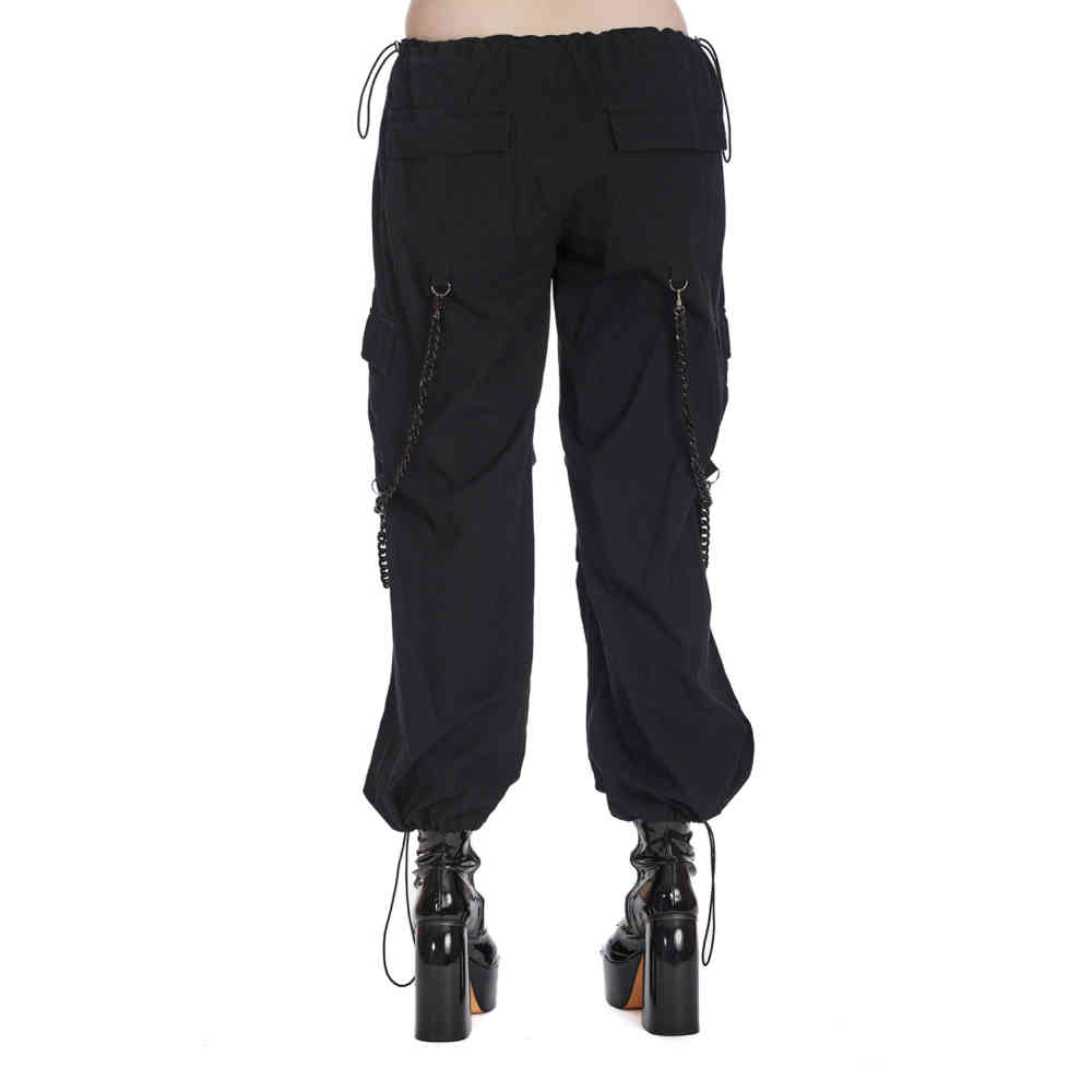 Banned - Riotus Broek rechte pijpen - Zwart